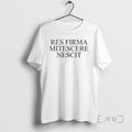 Officials Res Firma Mitescere Nescit Ringer Shirts Sweater