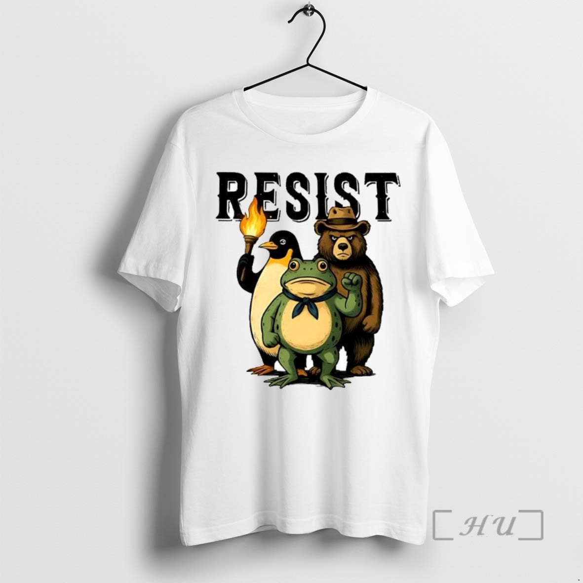 Officials Resist Penguin Frog Bear Sublimation Shirts Sweater