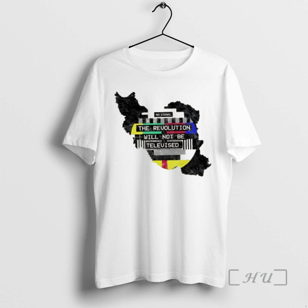 Officials Revolution Will Not Be Televised Iran Map 2026 Unisex