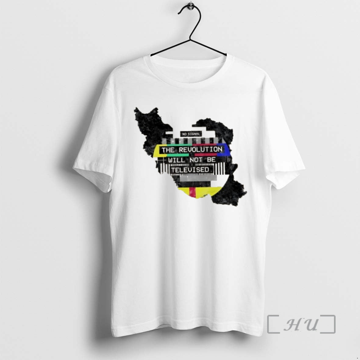 Officials Revolution Will Not Be Televised Iran Map 2026 Unisex
