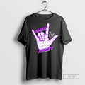 Officials Rhea Ripley Signature Rock On Hand T Shirt Sweatshirt Hoodies