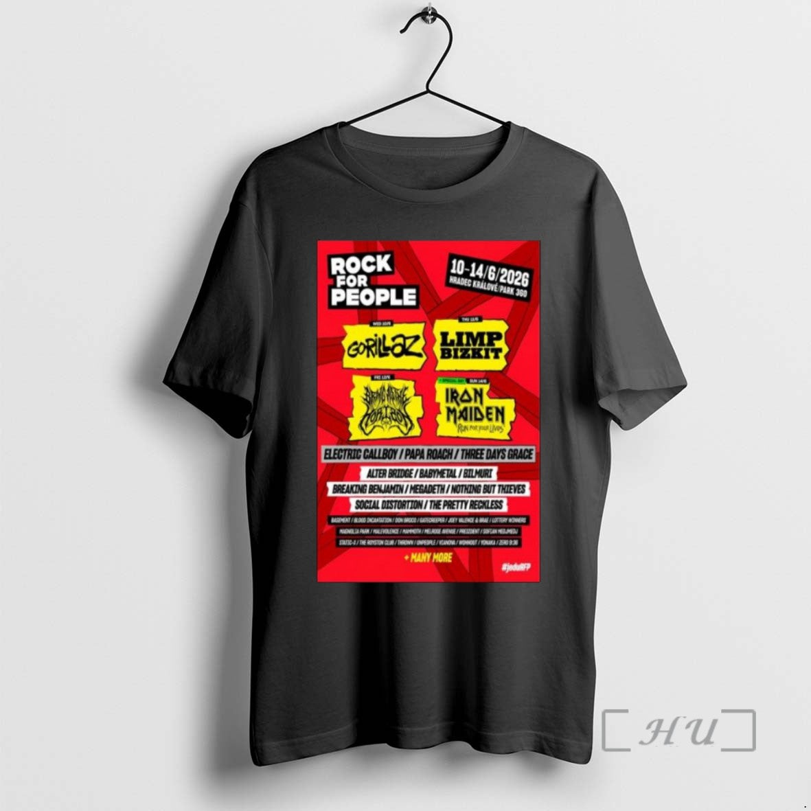 Officials Rock For People Park 360 Hradec Kralove Event June 10 14 2026 Long Sleve