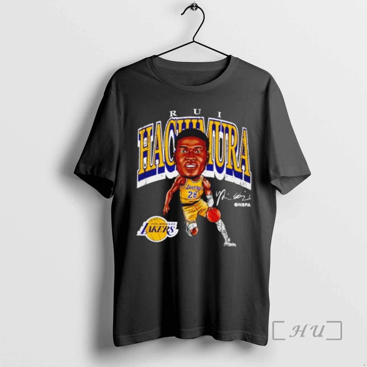 Officials Rui Hachimura Nba Los Angeles Lakers Cartoon Shirts Sweater