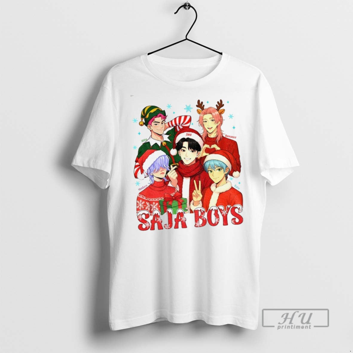 Officials Saja Boys Kpop Demon Hunters Anime Lover Gift Christmas 2025 T Shirt Sweatshirt Hoodies