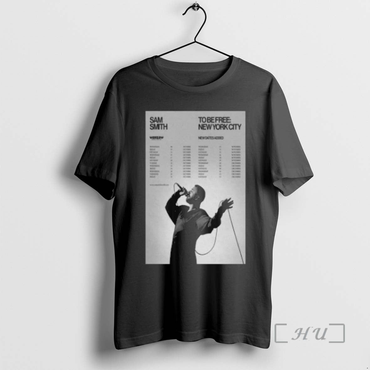 Officials Sam Smith To Be Free New York City 2025 Tour Tee Shirt Sweater