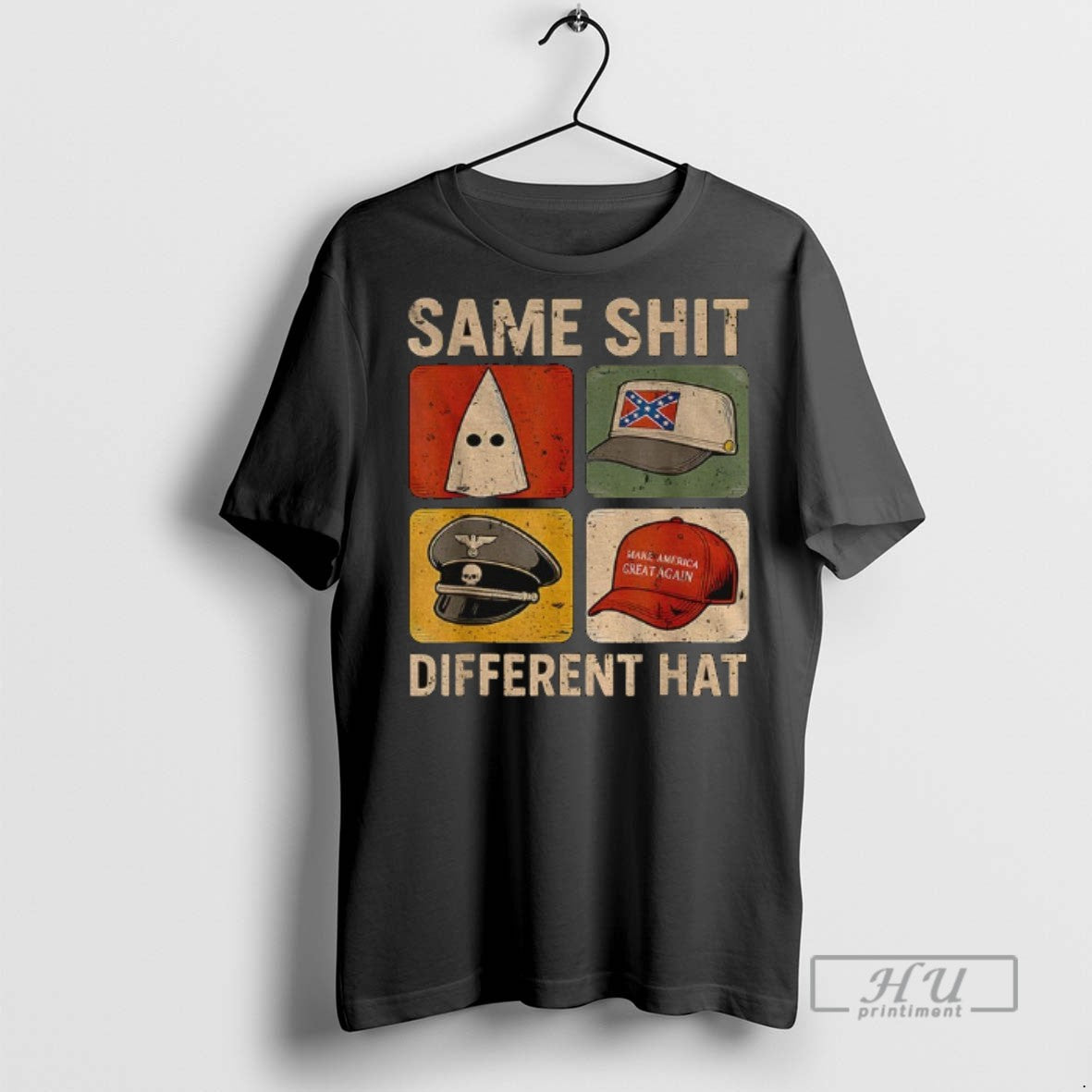 Officials Same Shit Different Hat Dark Humor Statement T Shirt Sweatshirt Hoodies