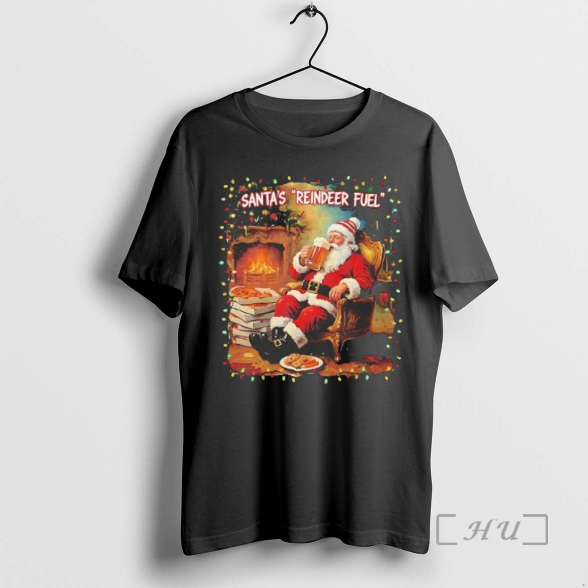 Officials Santas Reindeer Fuel Christmas Tee Shirt Sweater