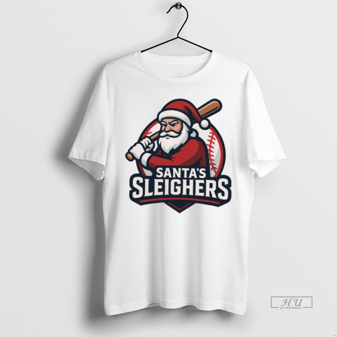 Officials Santas Sleighers Christmas Baseball