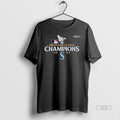 Officials Seattle Mariners 2025 American League Champions Logo