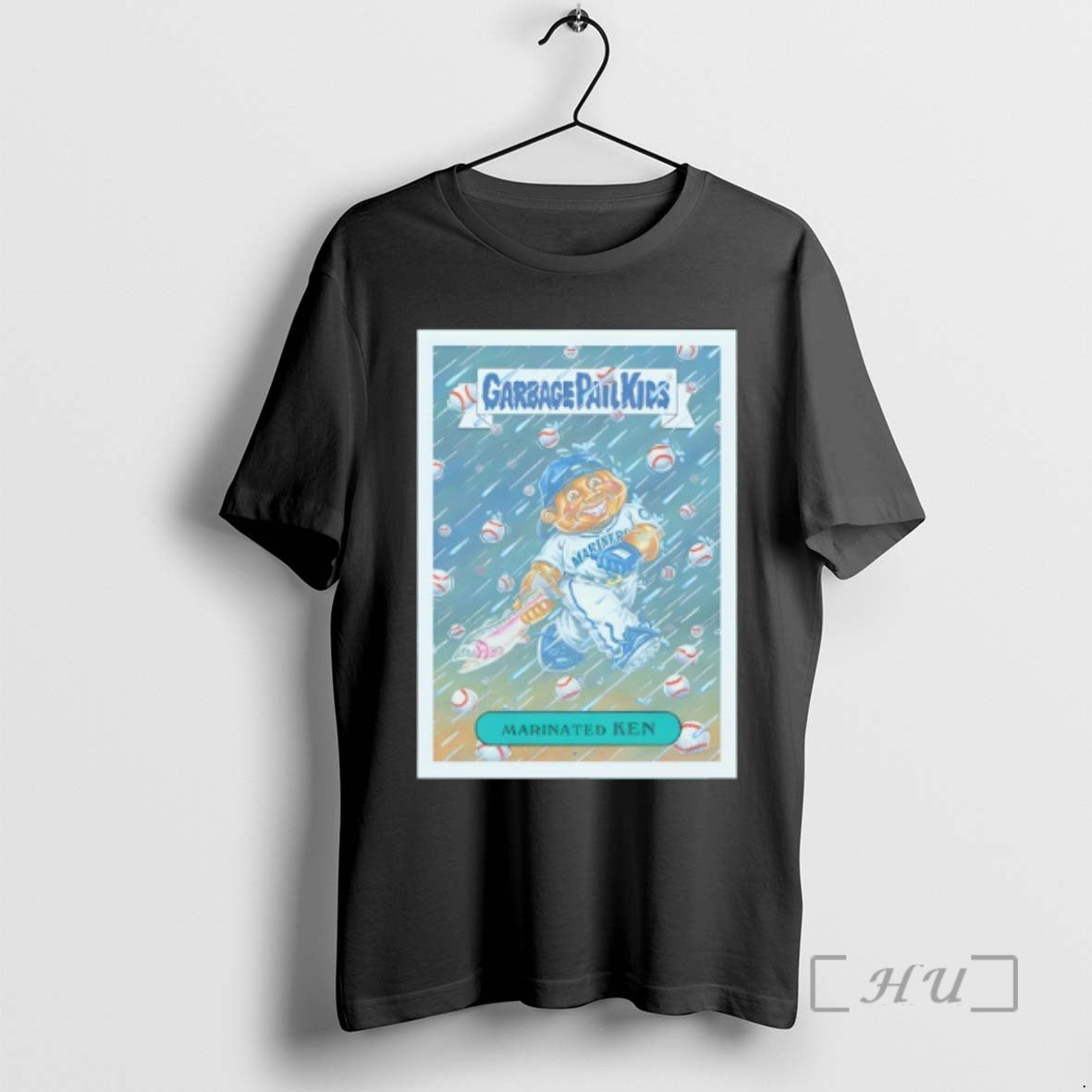 Officials Seattle Mariners Garbage Pail Kids Mariners Marinated Ken Baseball Tee Sweater