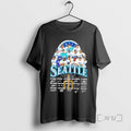 Officials Seattle Mariners Luis Castillo And All Players Skyline T Shirt Sweater