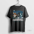 Officials Seattle Mariners Mascot 2025 American League Champions