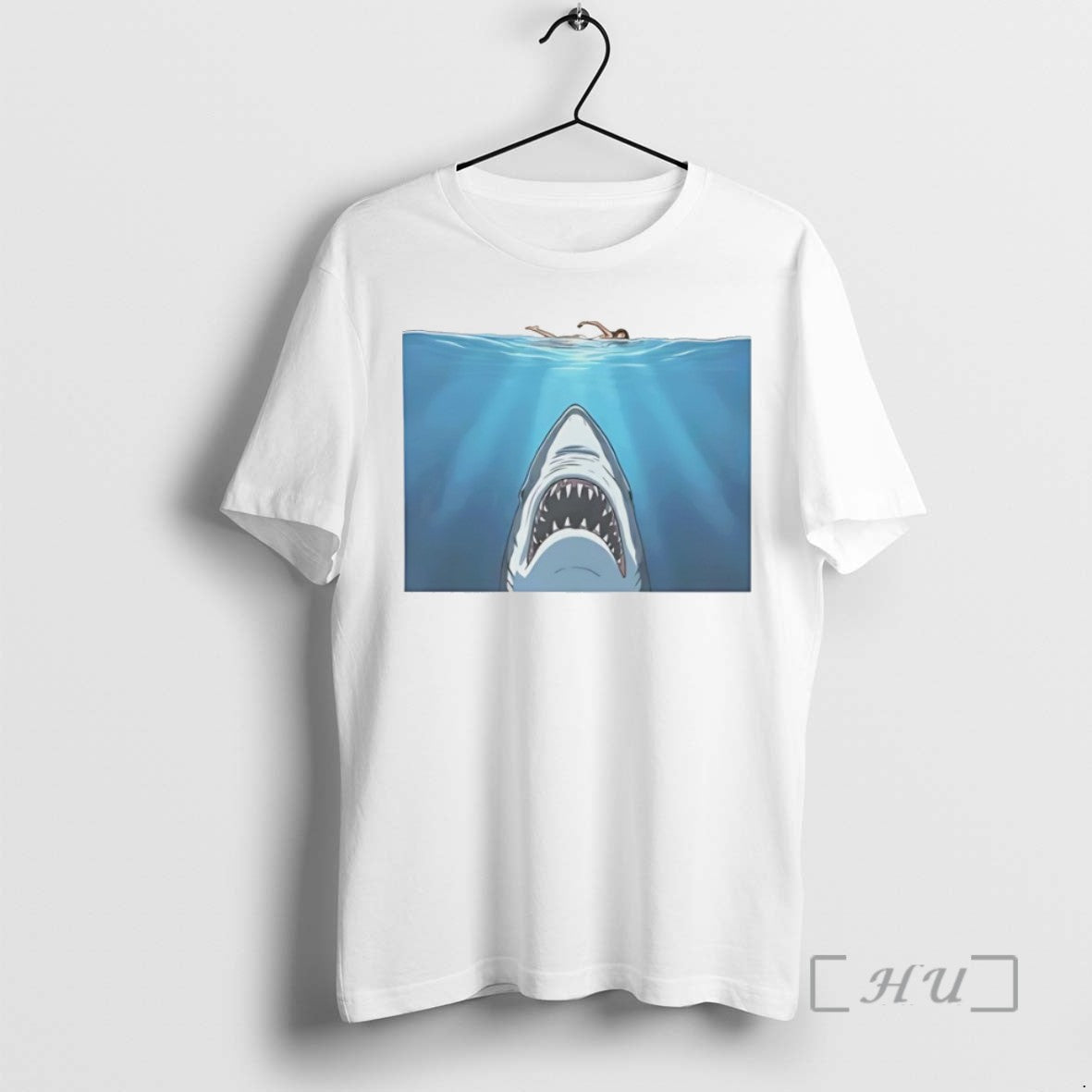 Officials Shark Attack Jaws Parody Movie Scene Tee Shirt Sweater