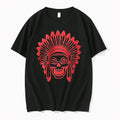Officials Sissonville Indian Chief Skull Headdress Youth T Shirt Sweater
