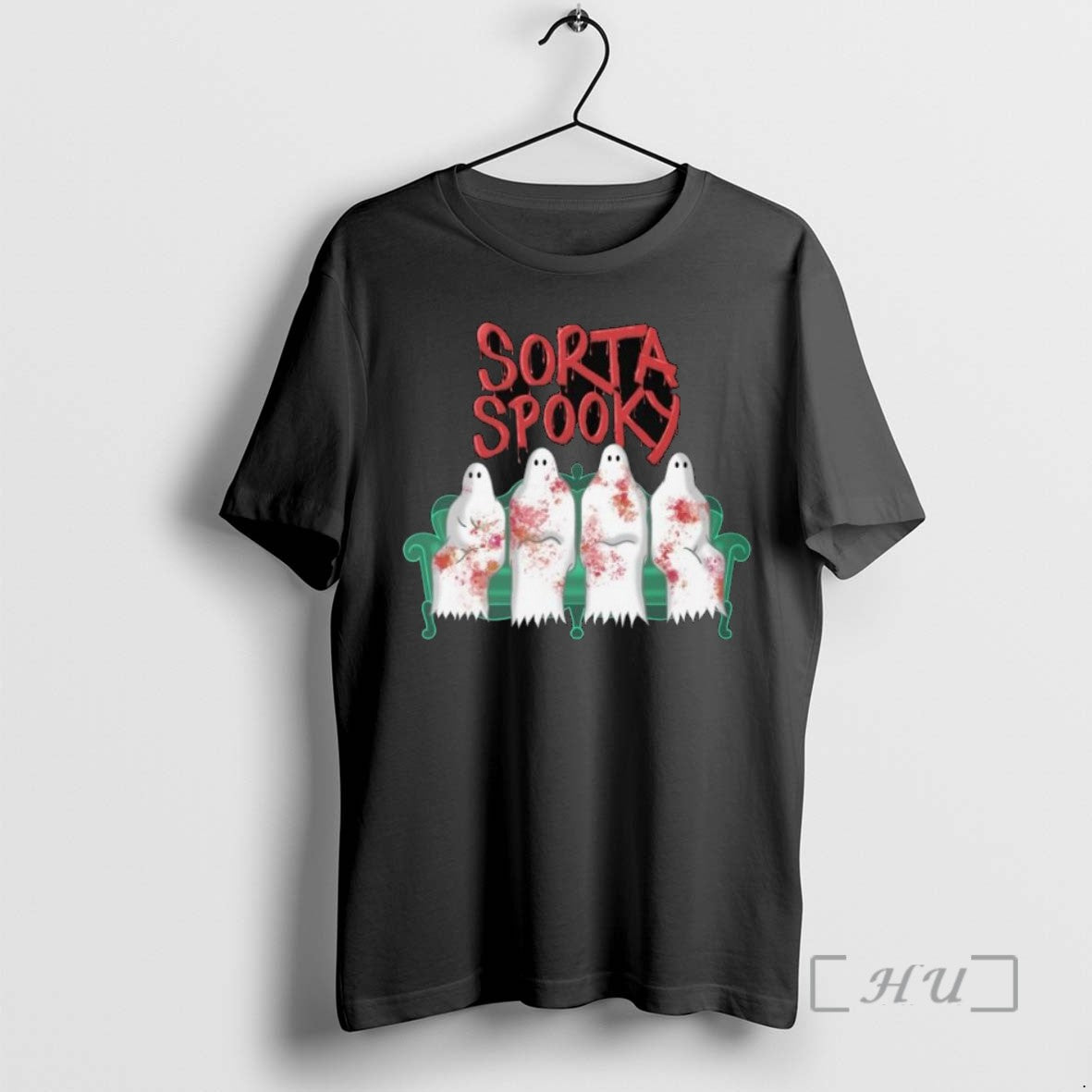 Officials Sorta Deceased Ghostly Long Sleve T Shirt Sweater