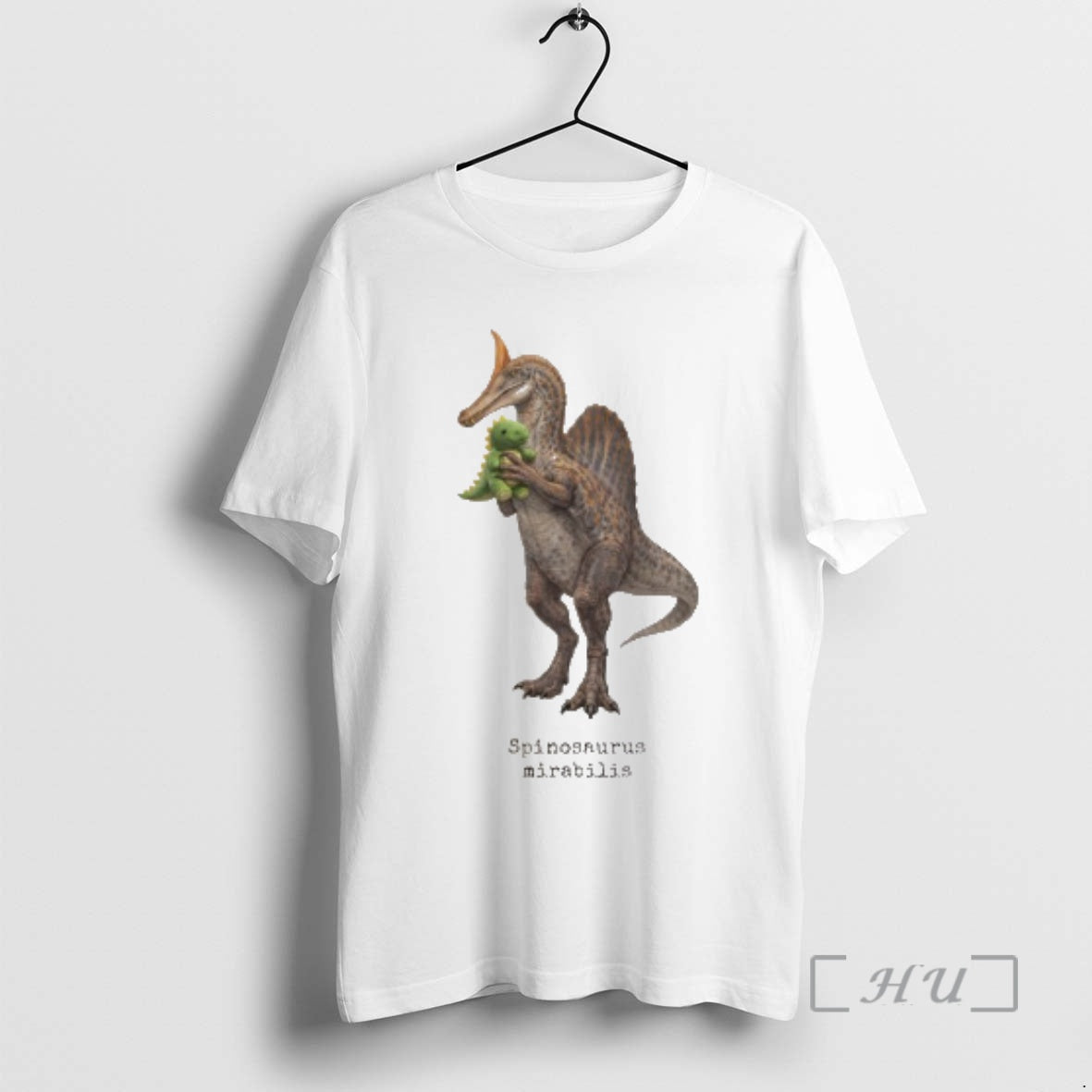 Officials Spinosaurus Mirabilis With Plushie Unisex