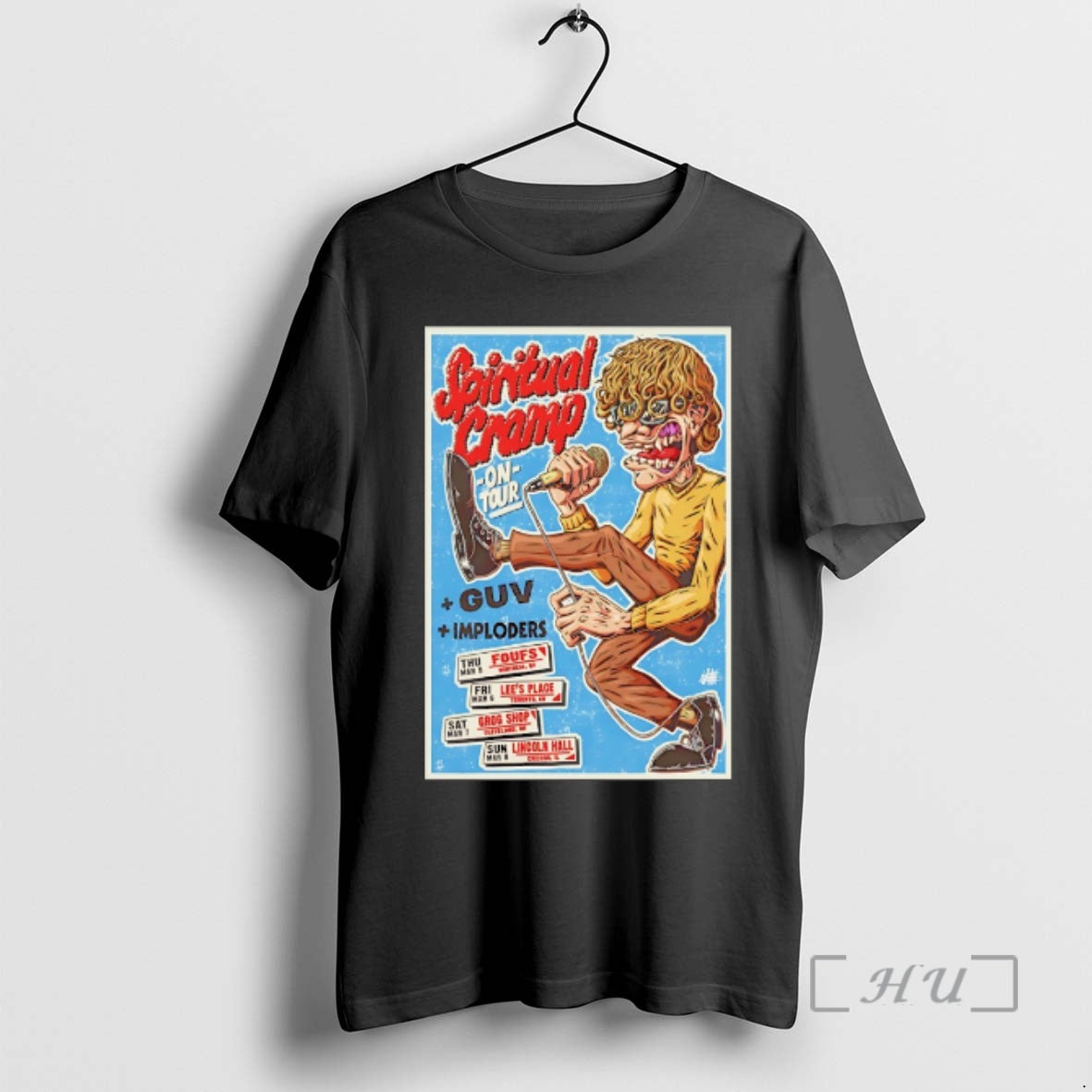 Officials Spirirual Cramp Cleveland Oh Mar 7 2026 Unisex