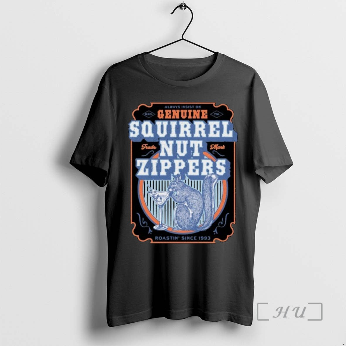 Officials Squirrel Nut Zippers Roastin Since 1993 Martini T Shirt Sweater