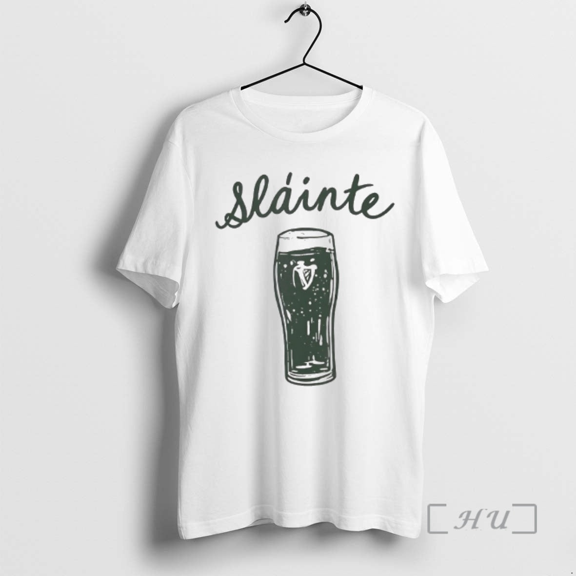 Officials St Patricks Day Slainte Beer Glass Unisex