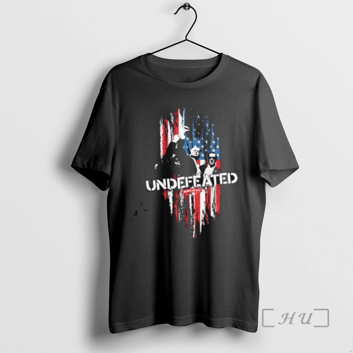 Officials Stand With Trump Rebel News Undefeated Tee Sweater