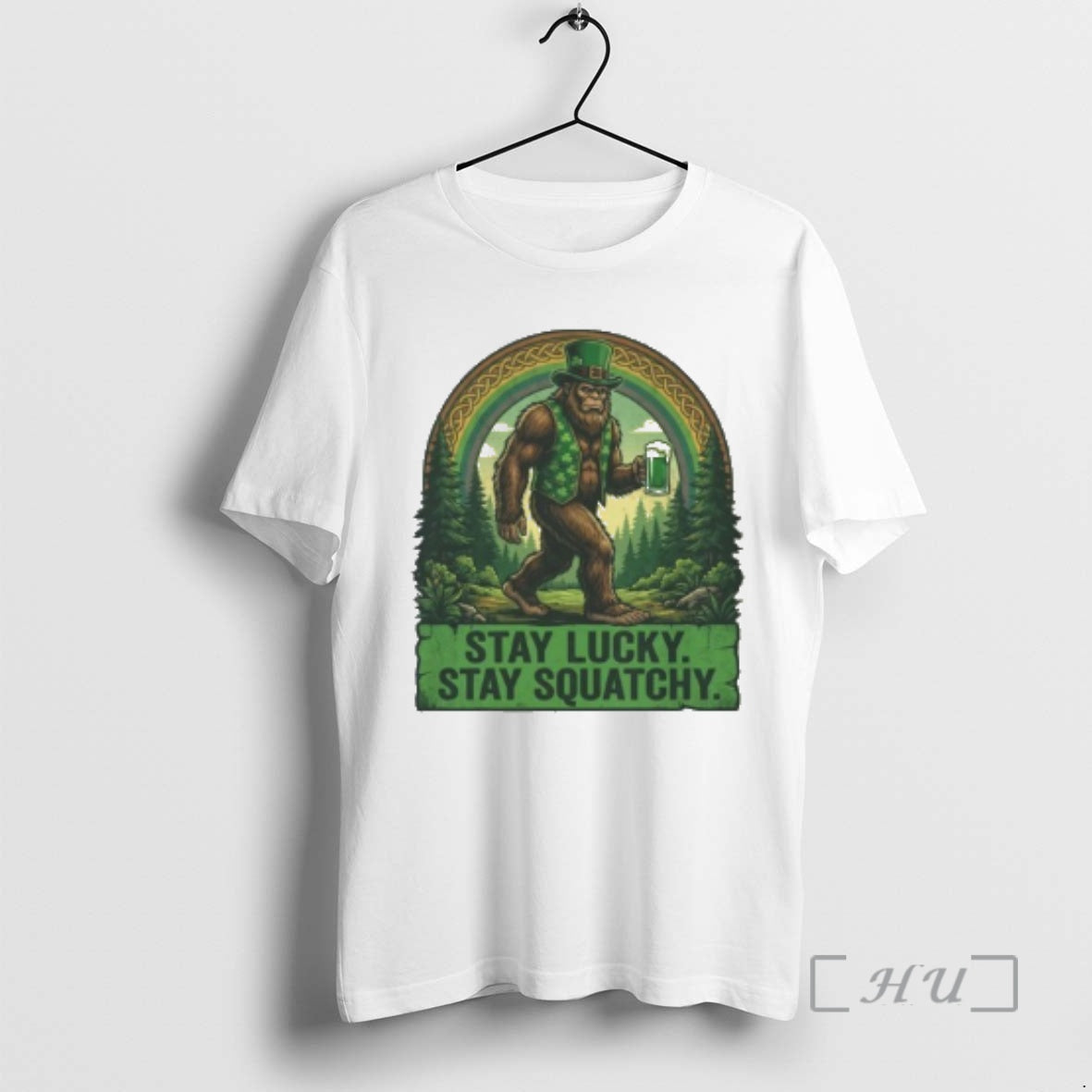 Officials Stay Lucky Stay Squatchy Funny St Unisex