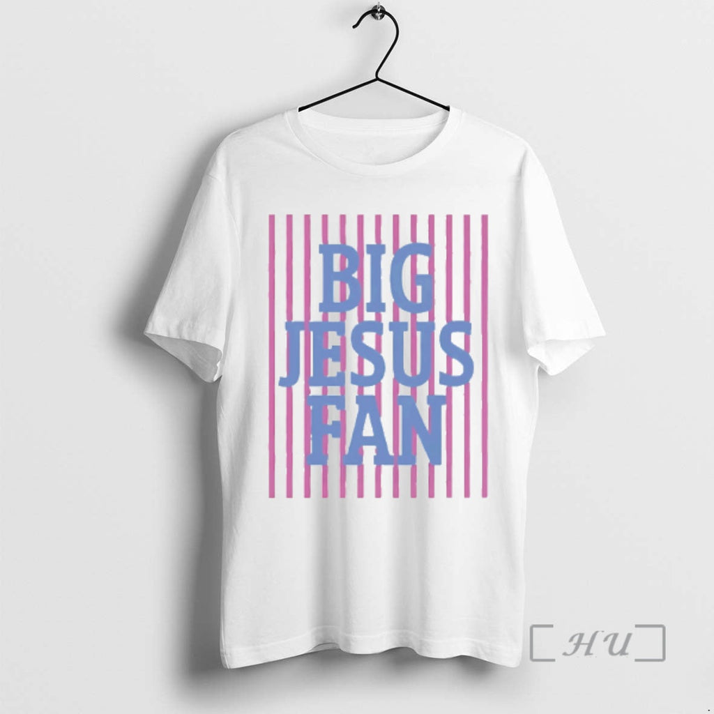 Officials Striped Big Jesus Preppy Christian Unisex