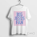 Officials Striped Big Jesus Preppy Christian Unisex