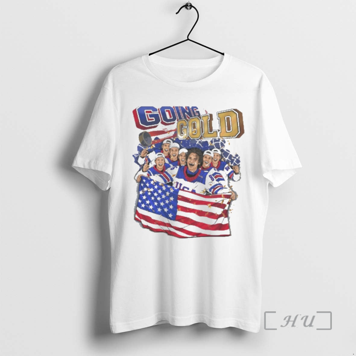 Officials Team Usa Hockey Going Gold Graphic Unisex