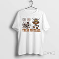 Officials Texas Longhorns Vs Oklahoma Sooners 2025 Score With Oklahoma Tee Sweater