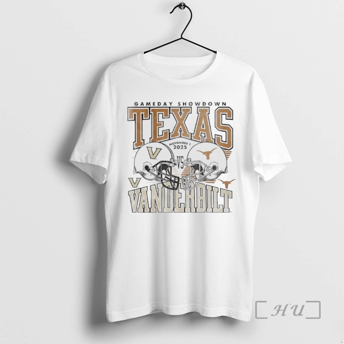 Officials Texas Longhorns Vs Vanderbilt Commodores 2025 Gameday Showdow Shirts Sweater