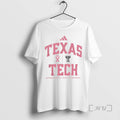 Officials Texas Tech Red Raiders Sideline 2025 Breast Cancer Health Awareness Tee Sweater