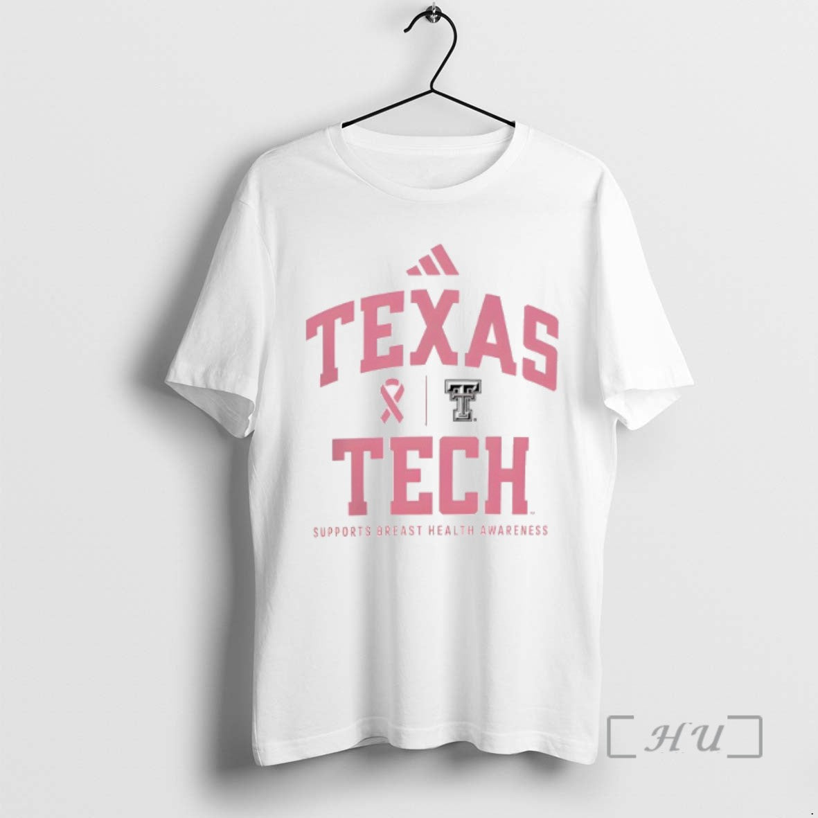 Officials Texas Tech Red Raiders Sideline 2025 Breast Cancer Health Awareness Tee Sweater