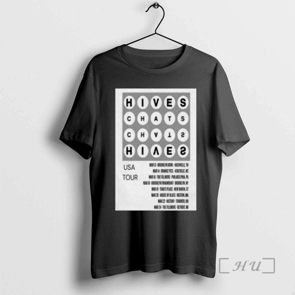 Officials The Hives And The Chats American 2026 Shows Tee Shirt Sweater
