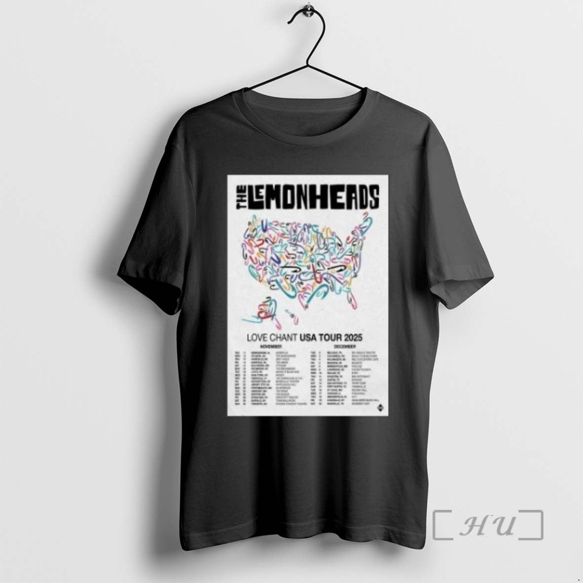 Officials The Lemonheads Love Chant Tour Us Nov Dec 2025 Tee Shirt Sweater
