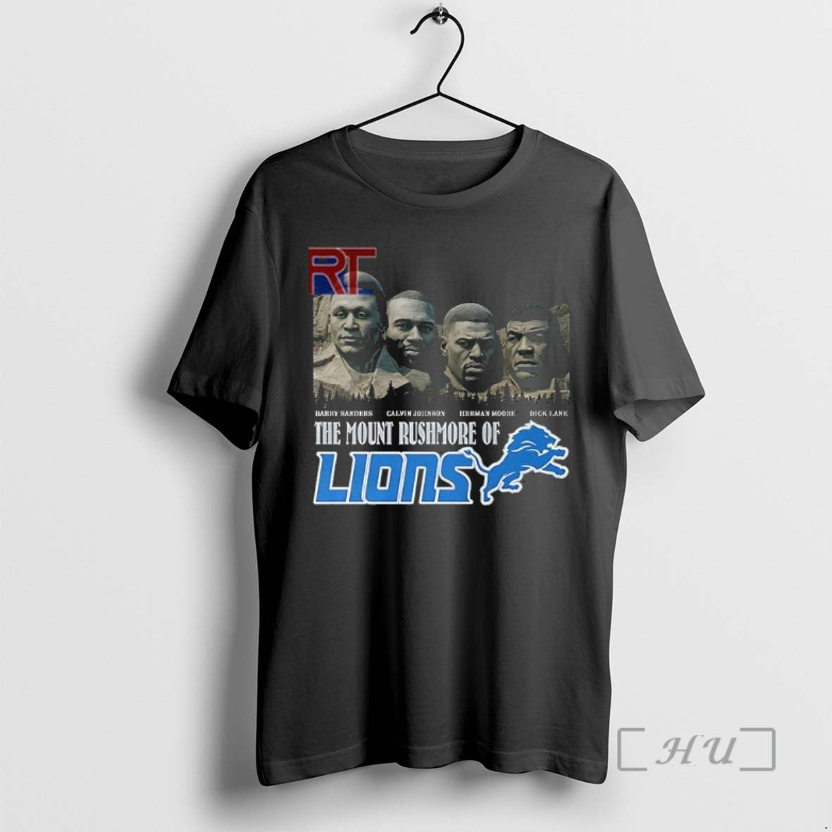 Officials The Mount Rushmore Of Detroit Lions Legend Players Tee Sweater