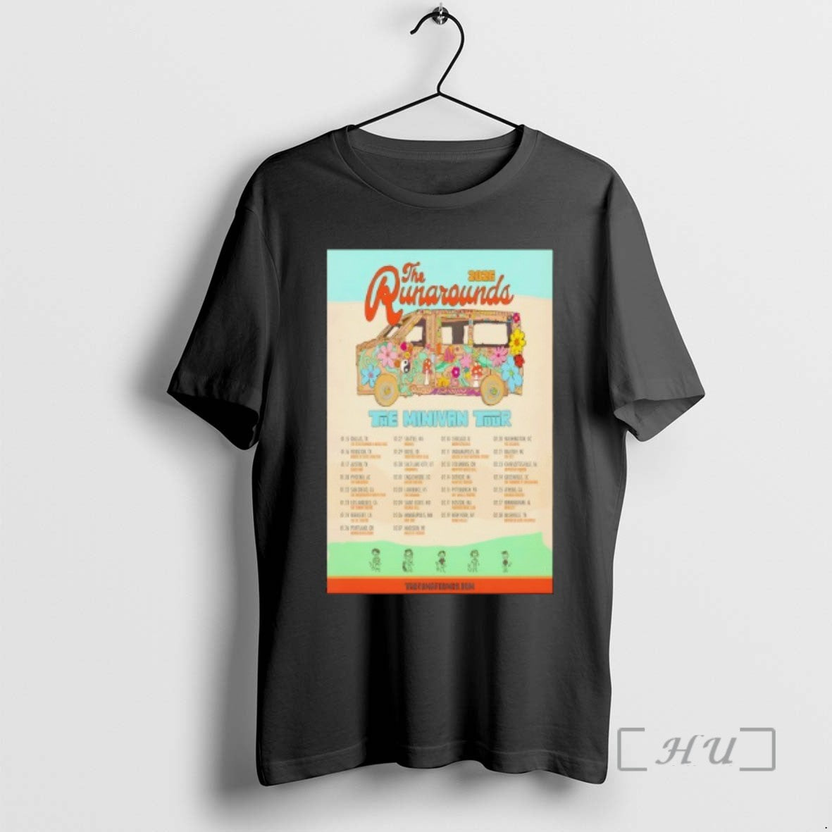 Officials The Runarounds The Minivan Tour 2026 Posters Tee Sweater
