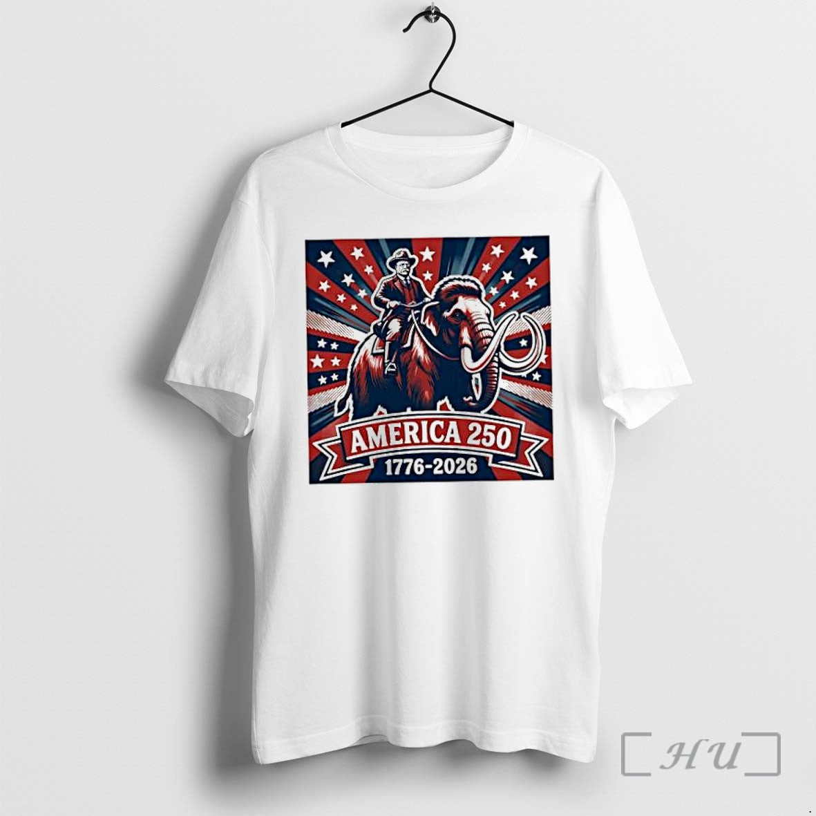 Officials Theodore Roosevelt Mammoth America 250 1776 2026 Unisex