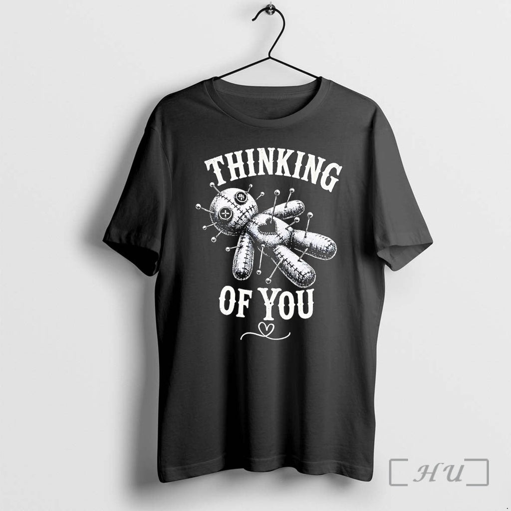 Officials Thinking Of You Voodoo Doll Cotton Black Unisex