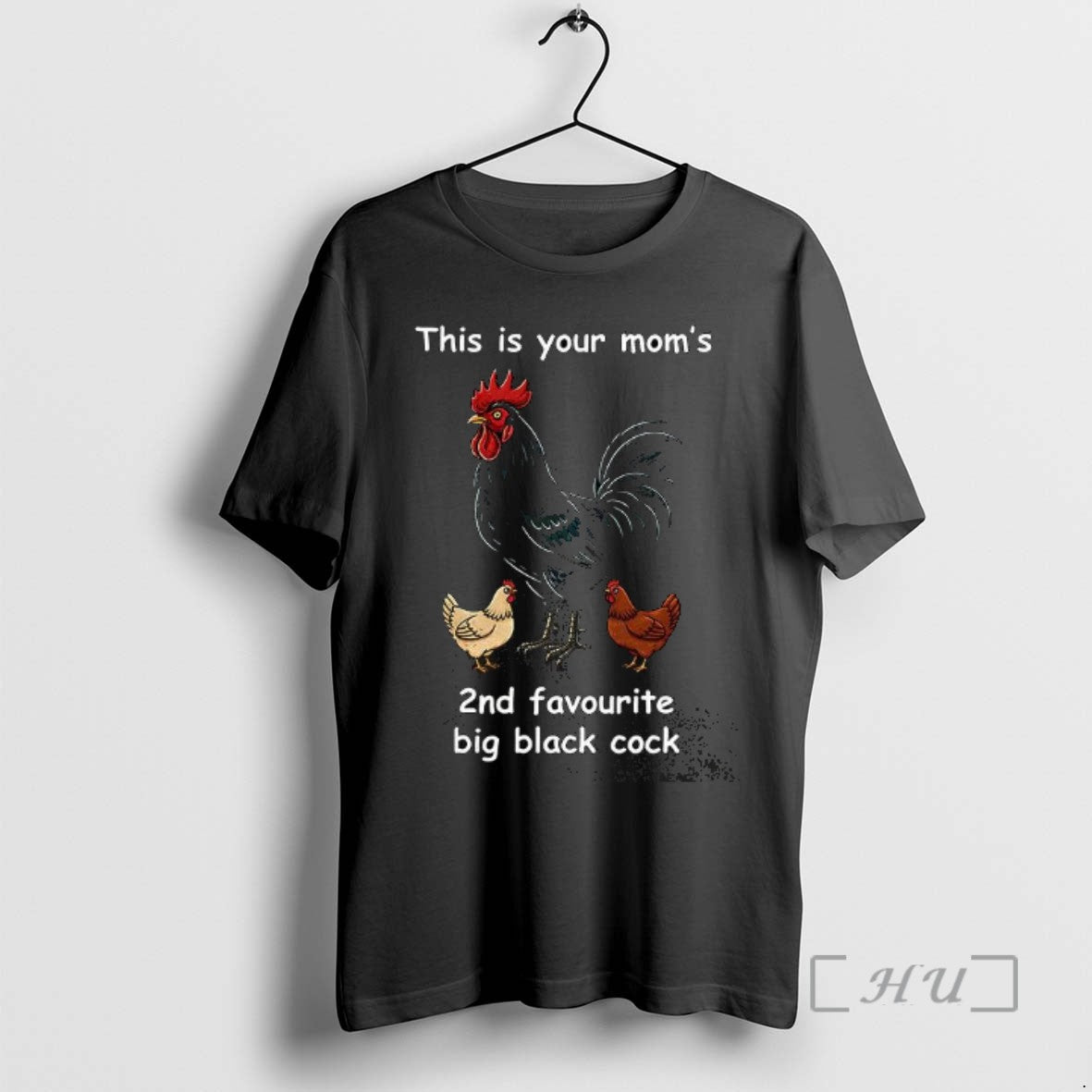 Officials This Is Your Moms 2nd Favourite Big Black Cock Rooster And Hen Tee Sweater