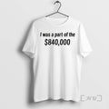 Officials Tonatiuh Wearing I Was Part Of The 840000 Shirts Sweater
