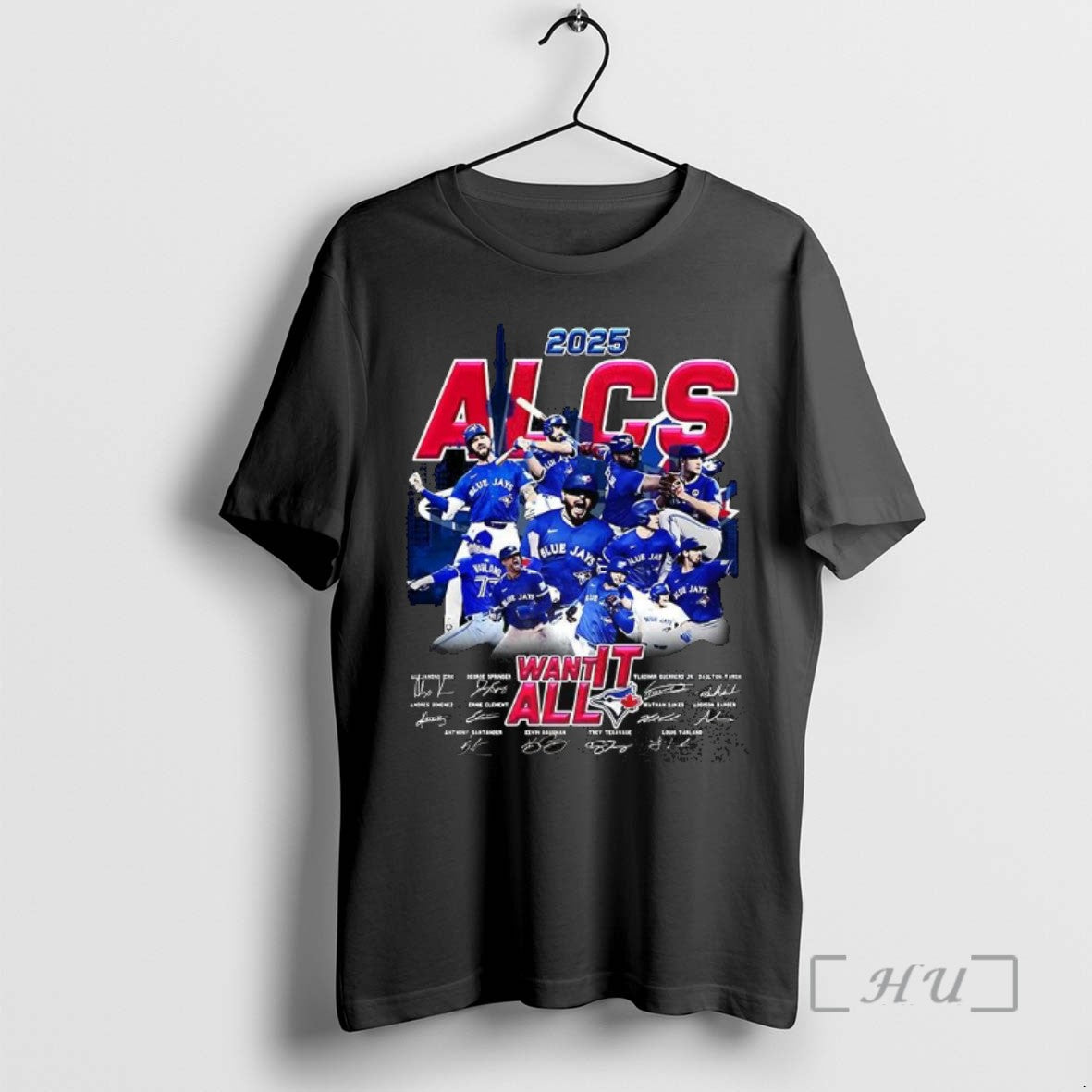 Officials Toronto Blue Jays Baseball 2025 Alcs Want It All Player Signature Shirts Sweater