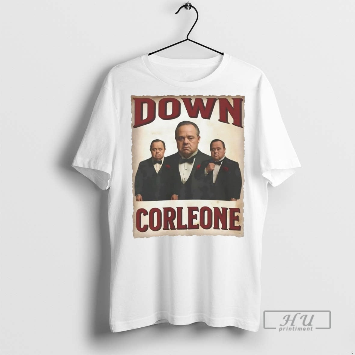 Officials Trending Down Corleone Godfather Down Syndrome Graphic Tee Shirt Sweatshirt Hoodies