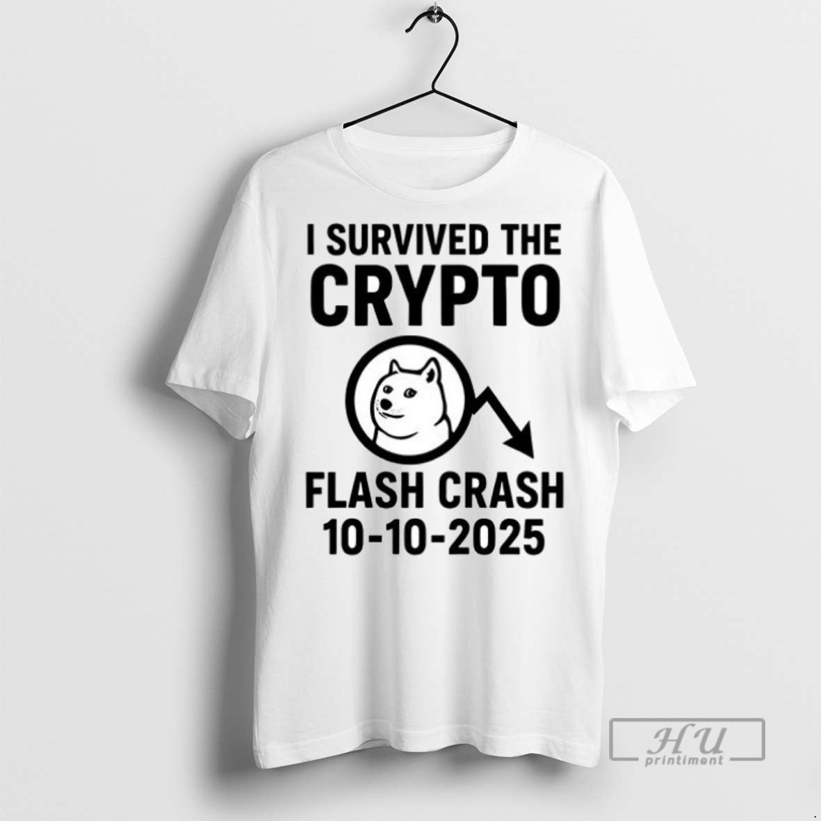 Officials Trending I Survived The Crypto Flash Crash 2025 Ceramic Ceramic And Classic Dad Cap
