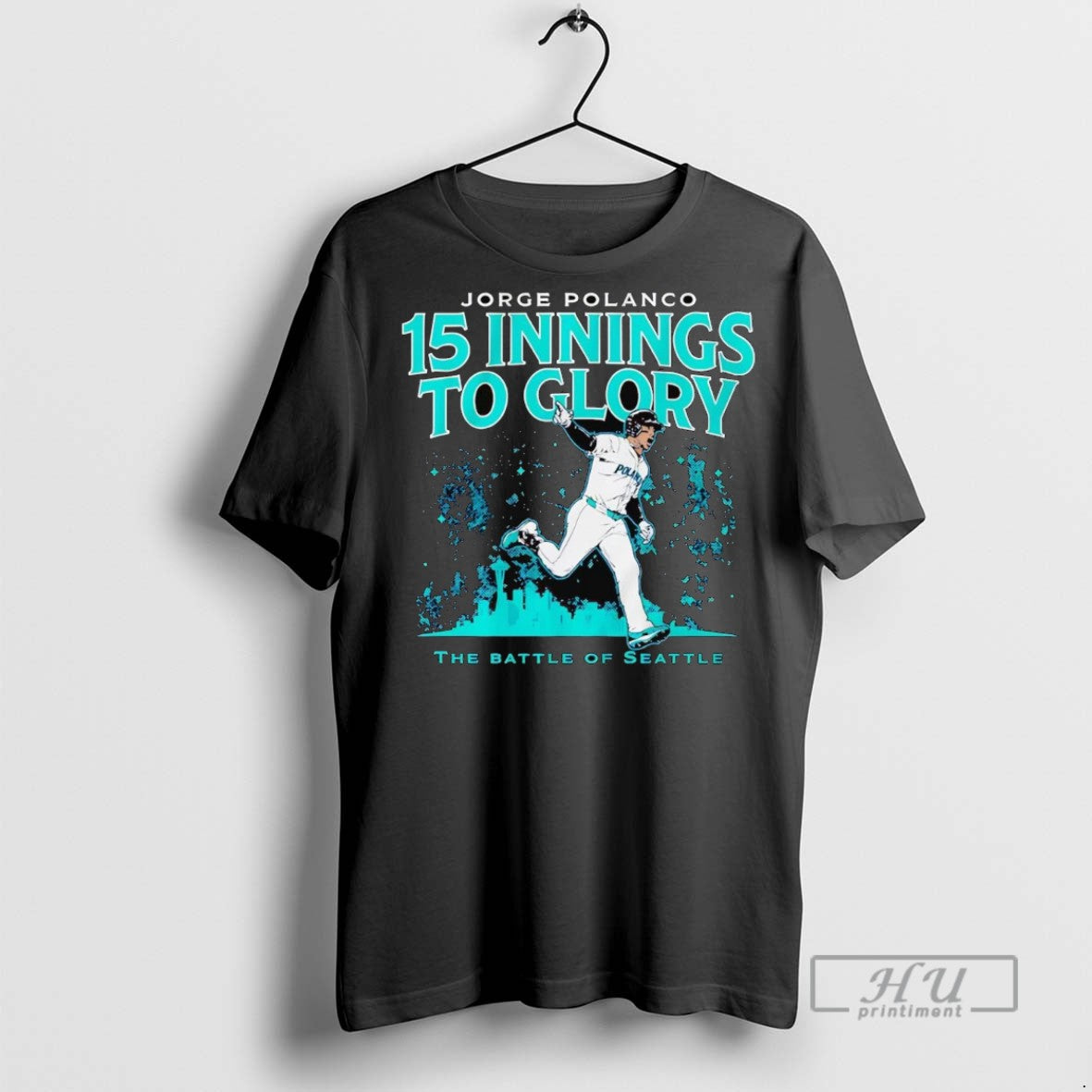 Officials Trending Jorge Polanco 15 Innings To Glory Graphic Tee Shirt Sweatshirt Hoodies