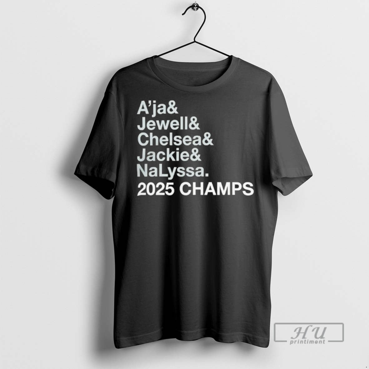 Officials Trending Las Vegas Aces Aja Jewell Chelsea Jackie Nalyssa 2025 Champs T Shirt