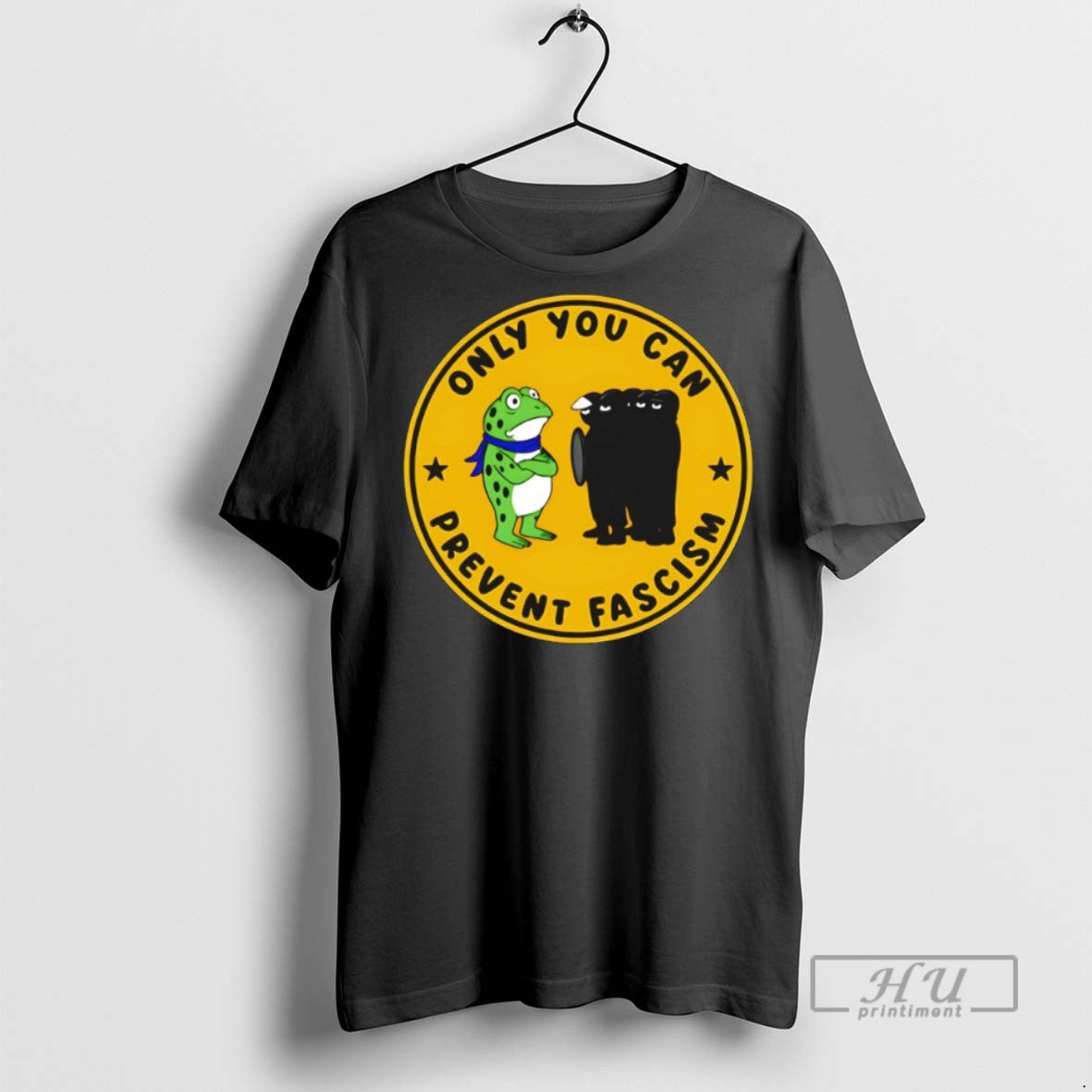 Officials Trending Portland Frog Only You Can Prevent Fascism T Shirt Sweatshirt Hoodies