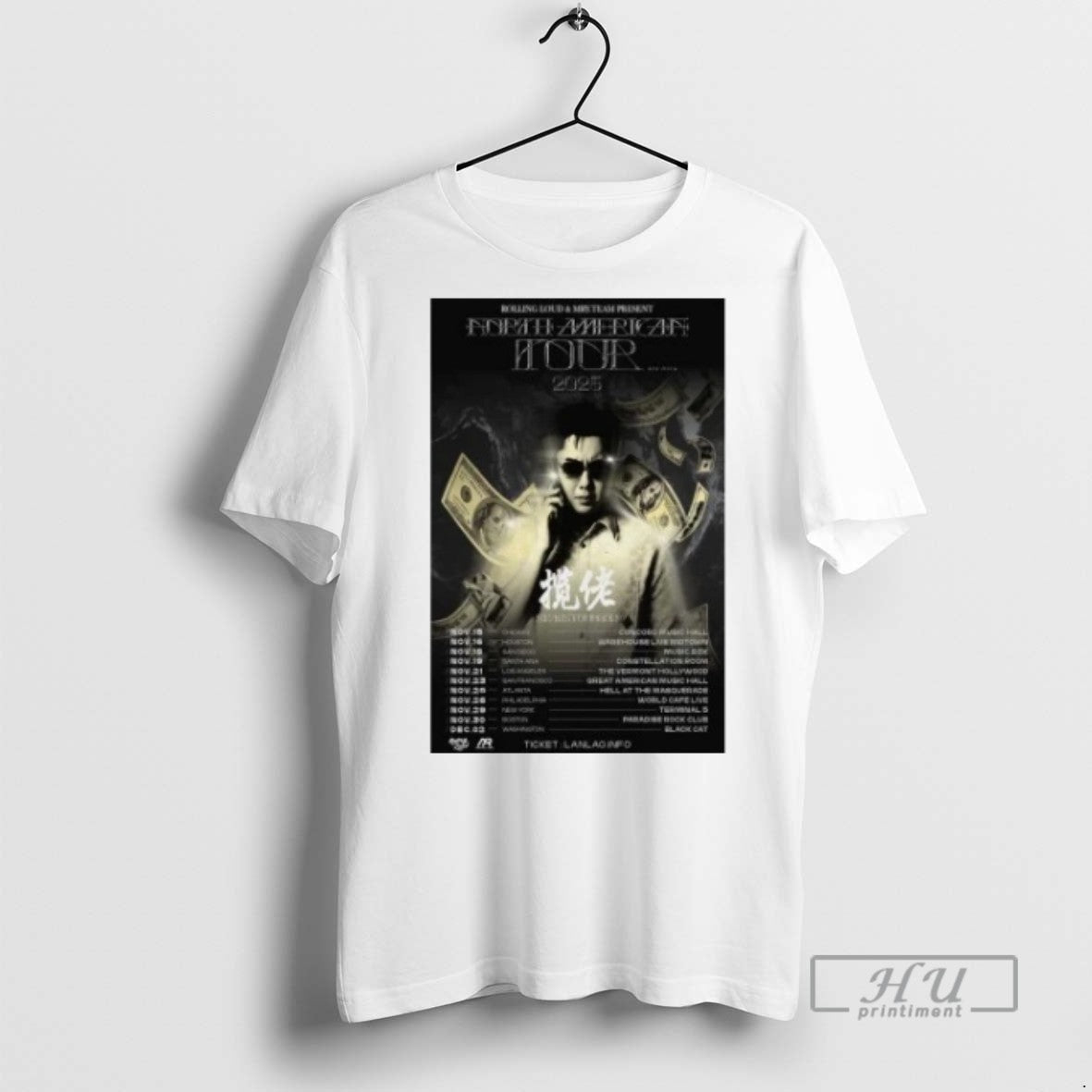 Officials Trending Skai Isyourgod North America Tour 2025 T Shirt Sweatshirt Hoodies