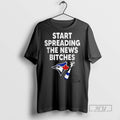 Officials Trending Toronto Blue Jays Alcs Start Spreading The News Bitches Graphic Tee Shirt