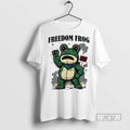 Officials Trending Portland Frog Freedom Frog T Shirt Sweatshirt Hoodies