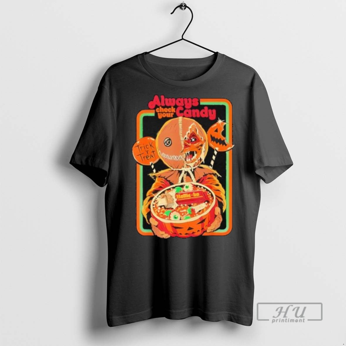 Officials Trick R Treat Always Check Your Candy Halloween T Shirt Sweatshirt Hoodies